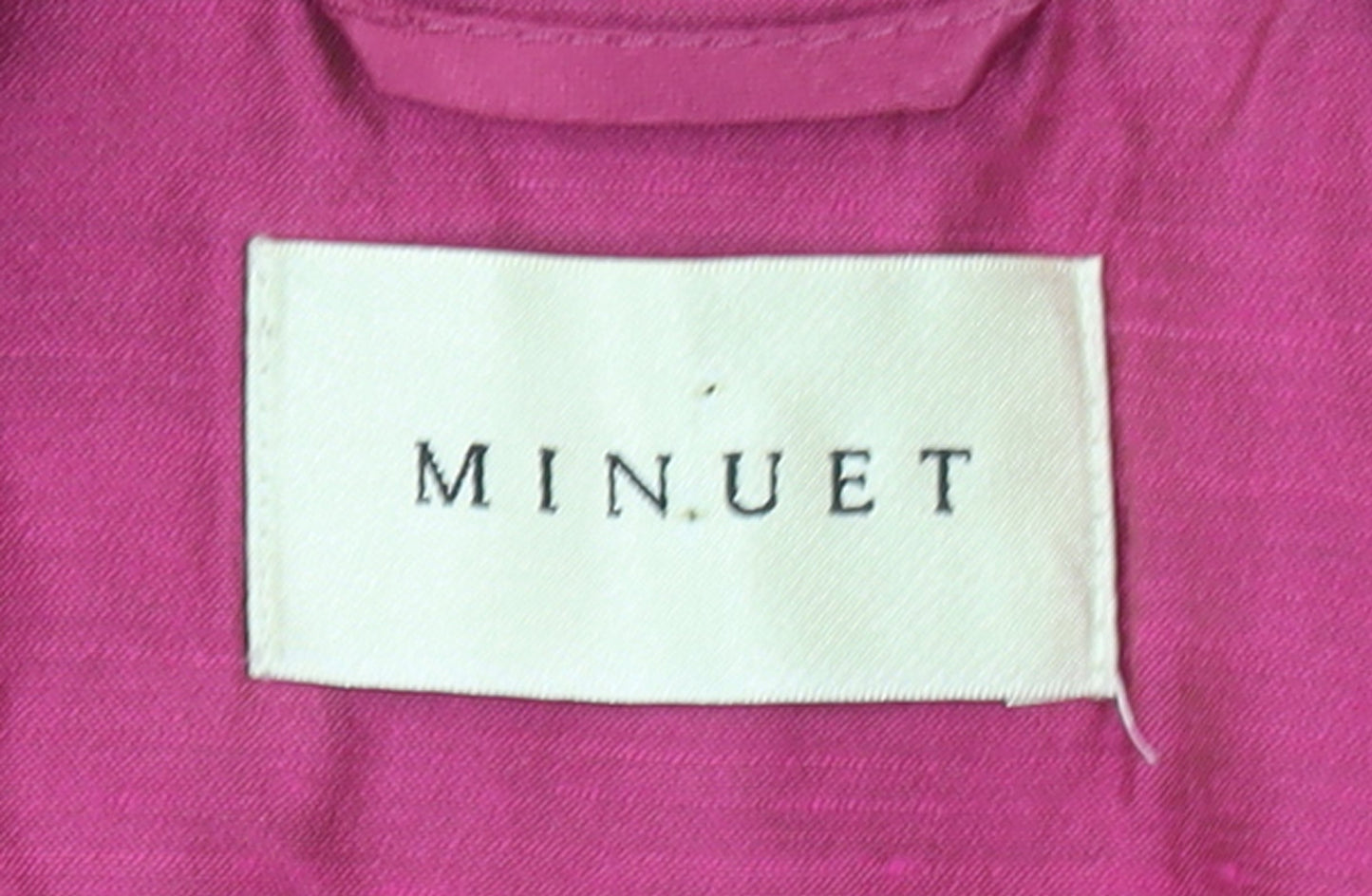 Minuet Women’s Pink Shawl Lapel Formal Suit Jacket UK 8