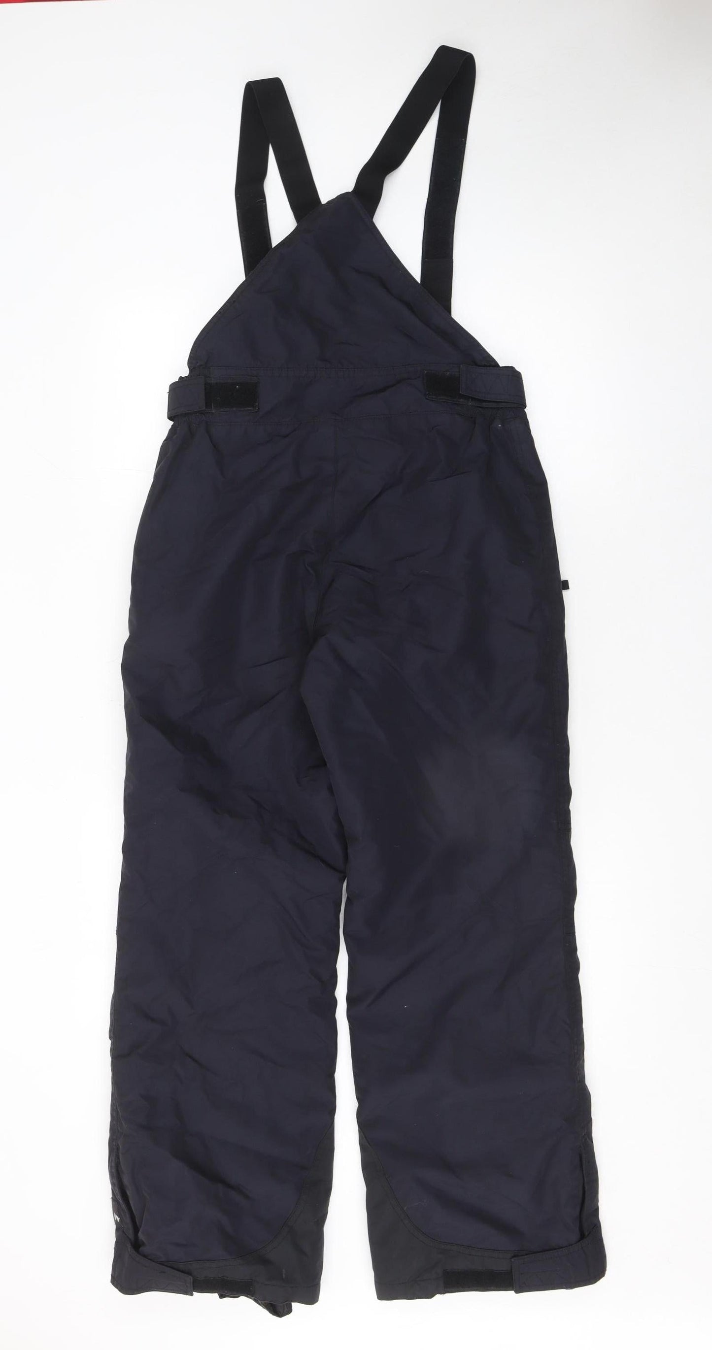 Quechua Women's Black Ski Spirit Snow Pants Size S Waterproof Winter Trousers