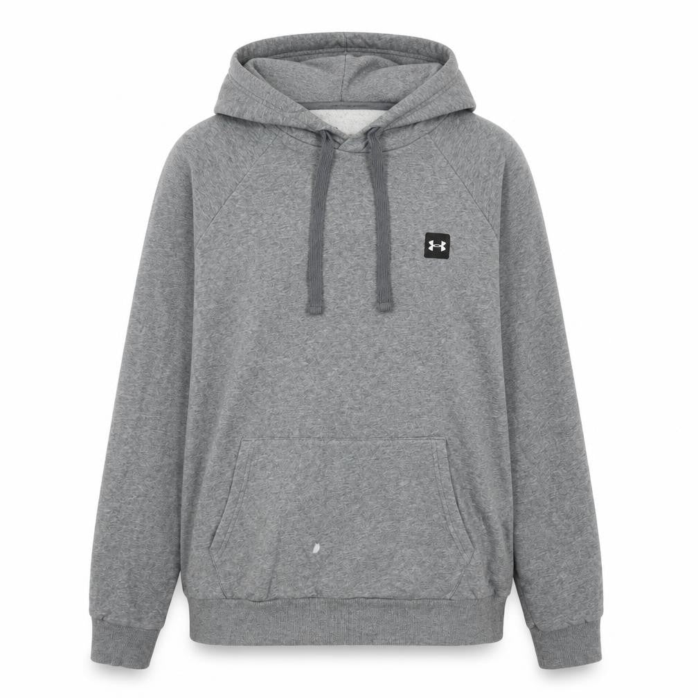 Under Armour Women's Grey Pullover Hoodie Size L Loose Fit