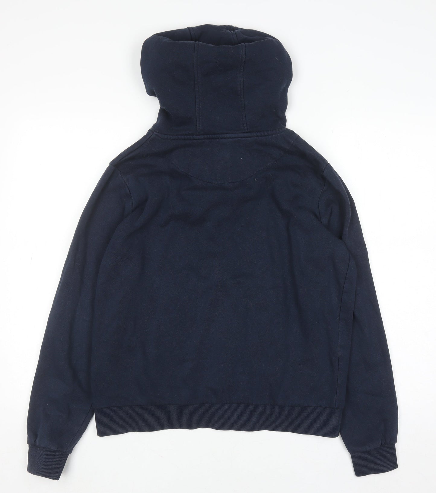 U.S. Polo Assn. Womens Navy Blue Full Zip Hoodie Size S
