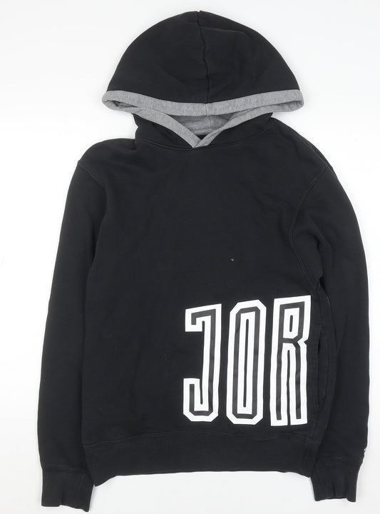 Jordan Men’s Black XS Pullover Hoodie with Logo Print