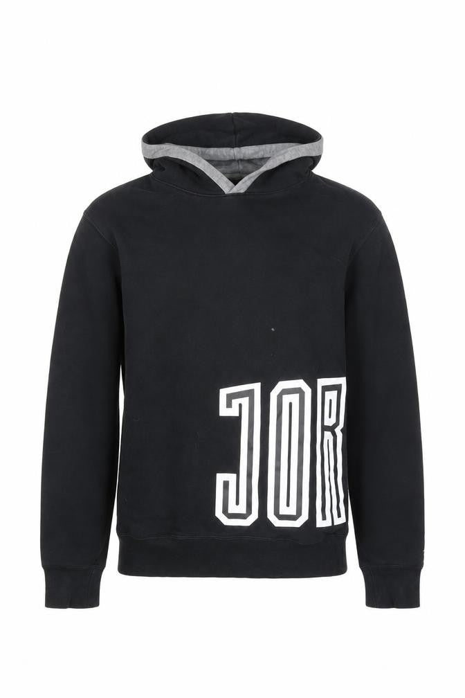 Jordan Men’s Black XS Pullover Hoodie with Logo Print