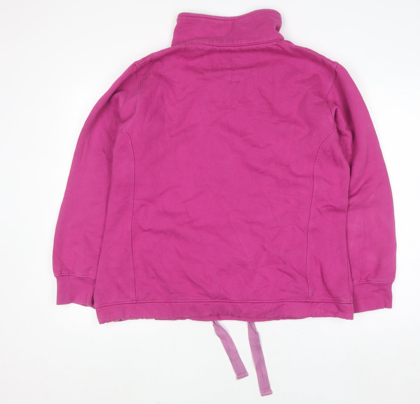 Sherwood Forest Womens Purple Half Zip Pullover Sweatshirt Size 16