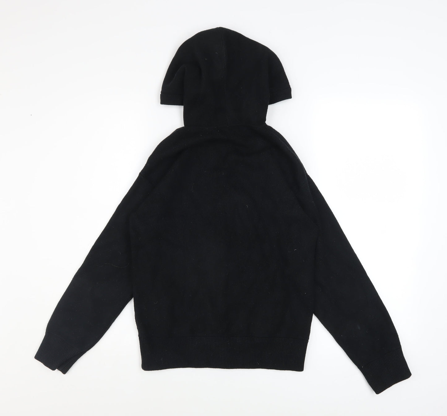 Marks & Spencer Women’s Black Hooded Zip Basic Jacket Size S