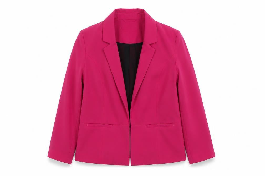Next Women Pink Size 10 Classic Single-Breasted Blazer