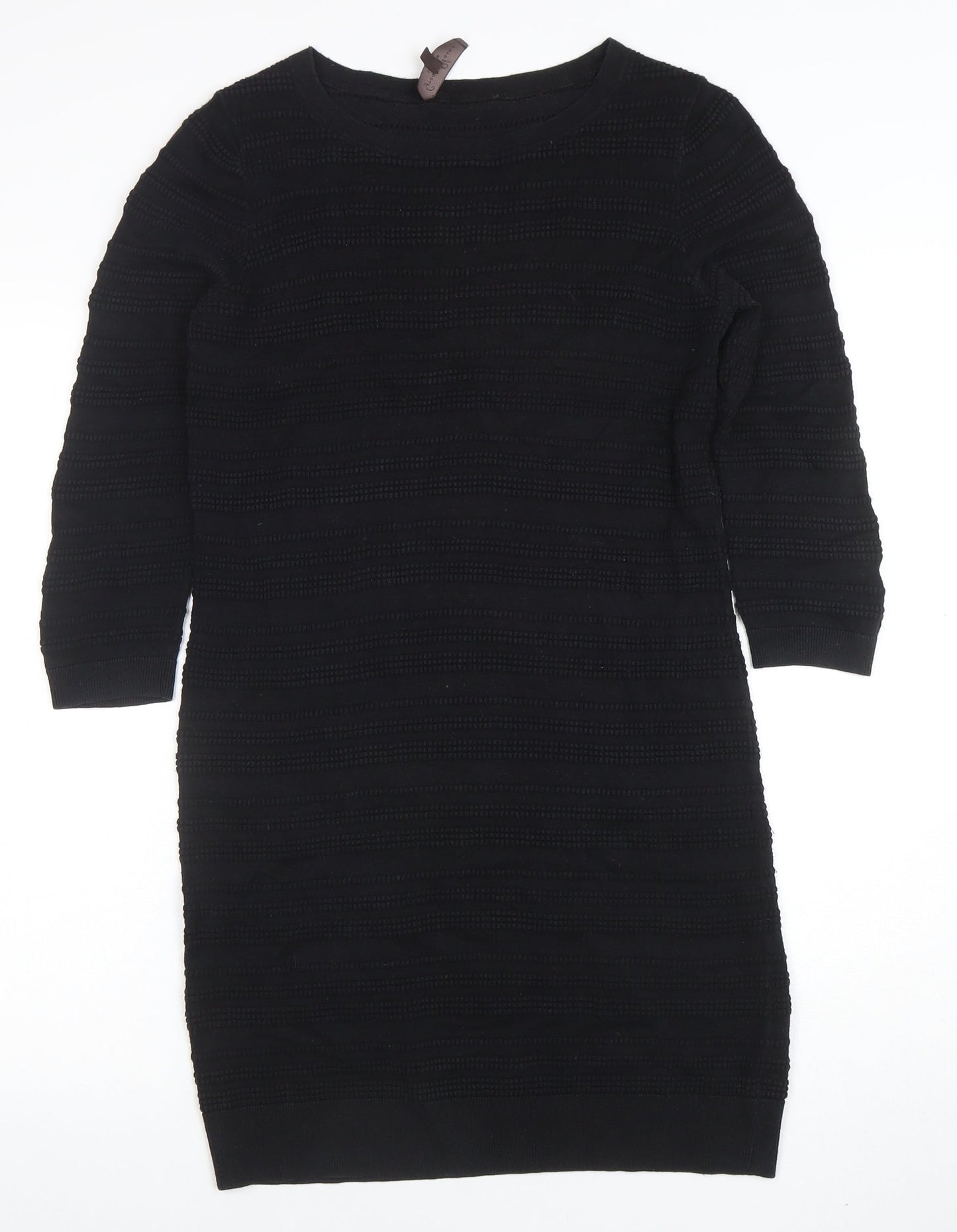 Great Plains London Women's Black S Bodycon Knit Dress