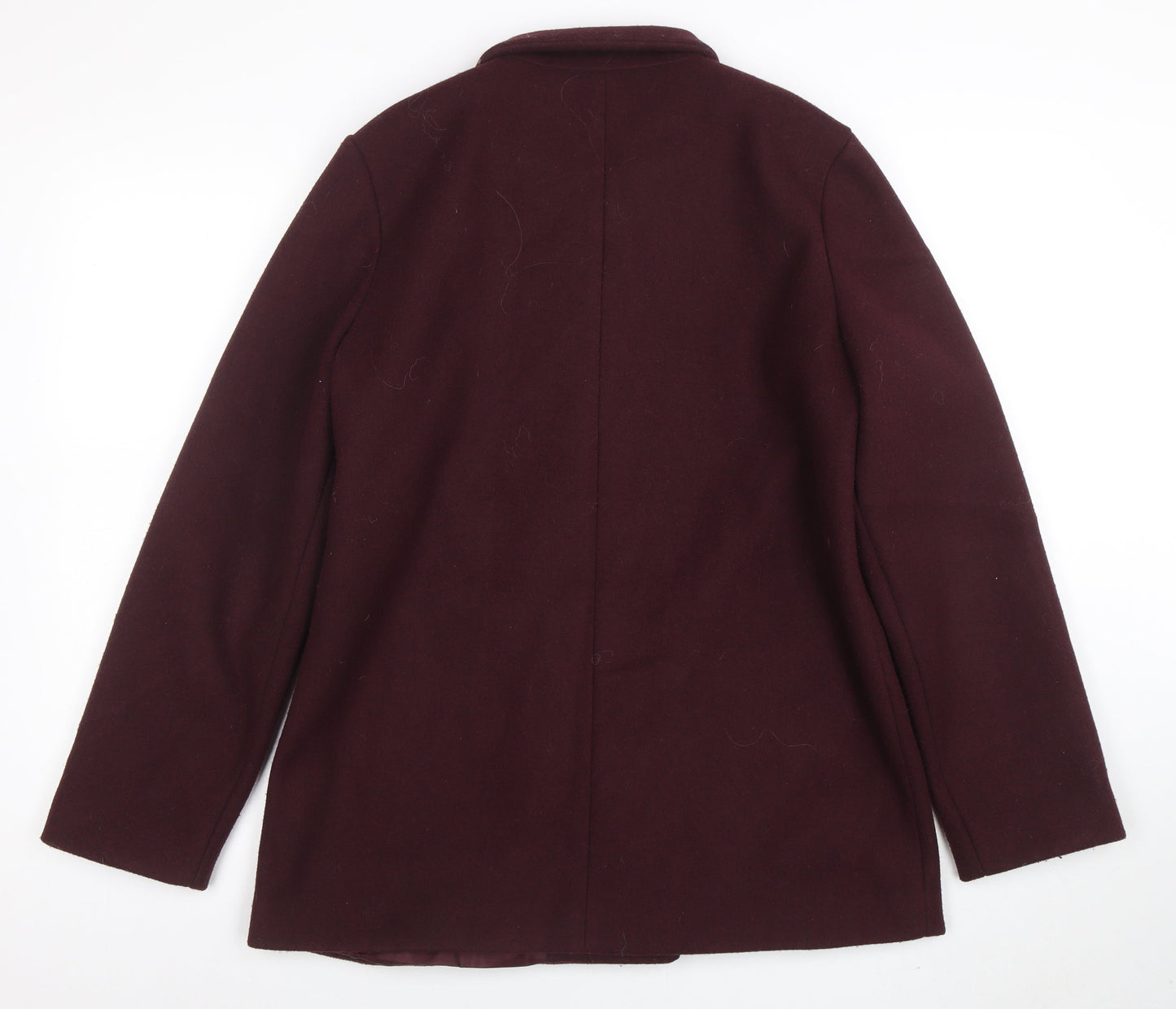 Old Navy Women's Brown Mid-Length Button Coat Size M