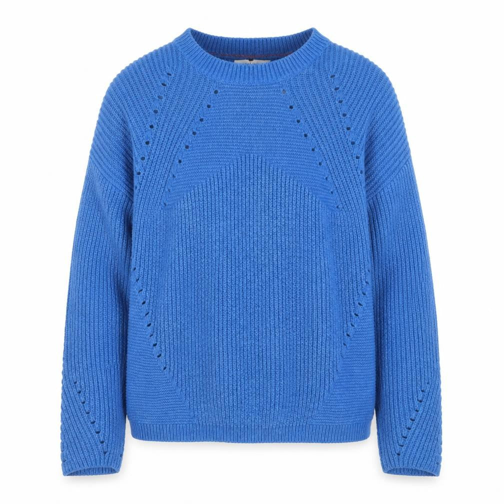 Marks & Spencer Per Una Blue Wool Blend Women’s Jumper Size S