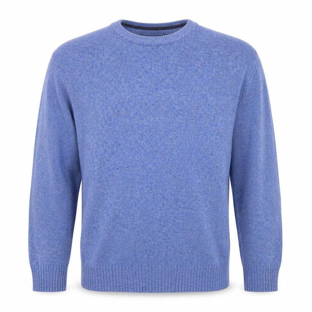 The Collection Debenhams Men's Blue Lambswool Blend Pullover Jumper L