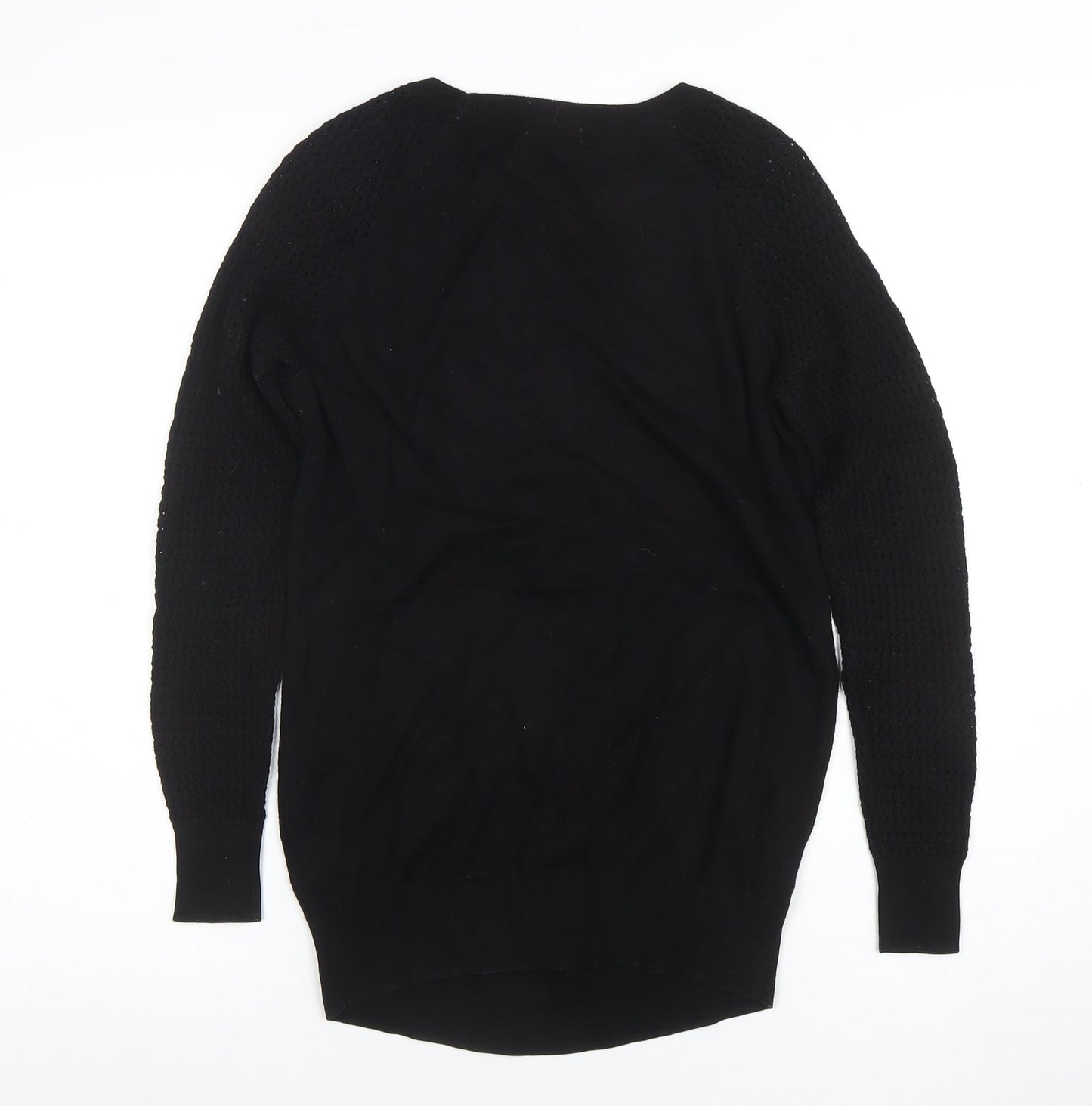 H&M Mama Women's Black Knit Long Sleeve Pullover Jumper Size S