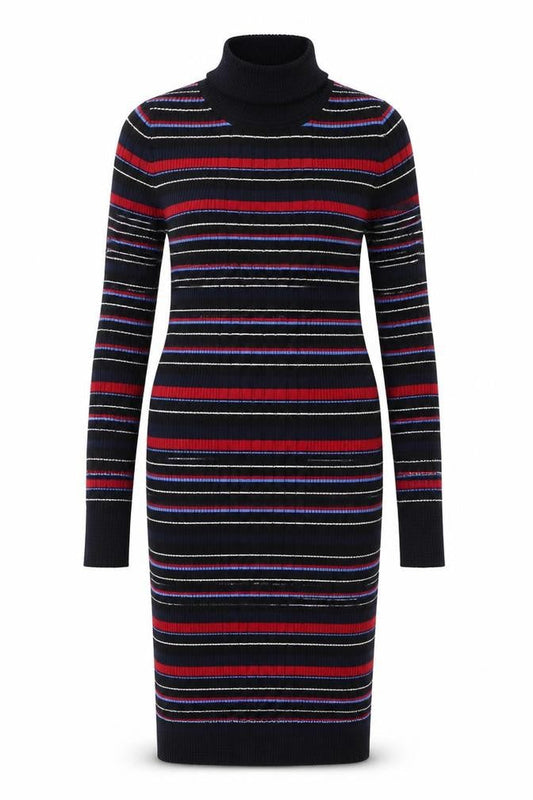 Next Womens Multicoloured Size 14 Knit Midi Bodycon Dress