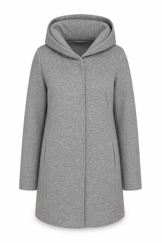 Vero Moda Women’s Grey Hooded Knit Coatigan Size S