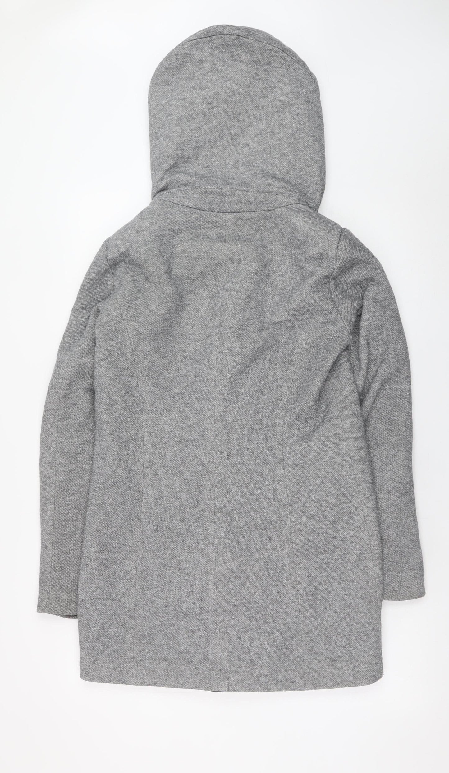 Vero Moda Women’s Grey Hooded Knit Coatigan Size S