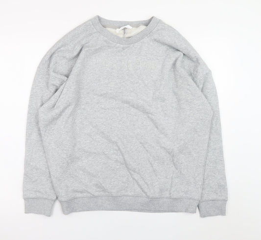 Marks and Spencer Men's Grey XS Los Angeles Embroidered Sweatshirt