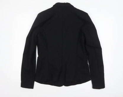 Y.A.S Womens Black Regular Fit One-Button Blazer Jacket Size L