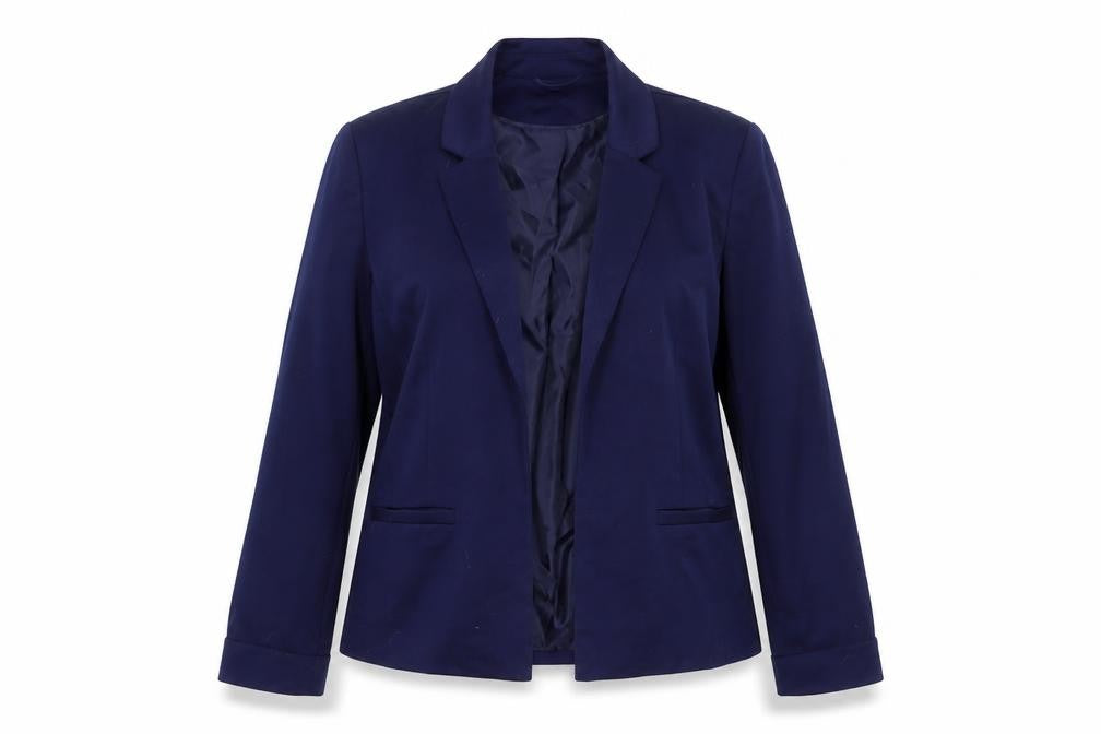 Miss Selfridge Women's Blue Suit Jacket UK 12 Single-Breasted Blazer