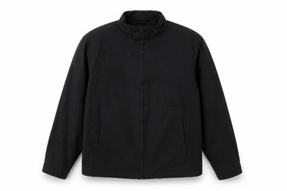 Jasper Conran Men Black Small Lightweight Cotton Blend Jacket
