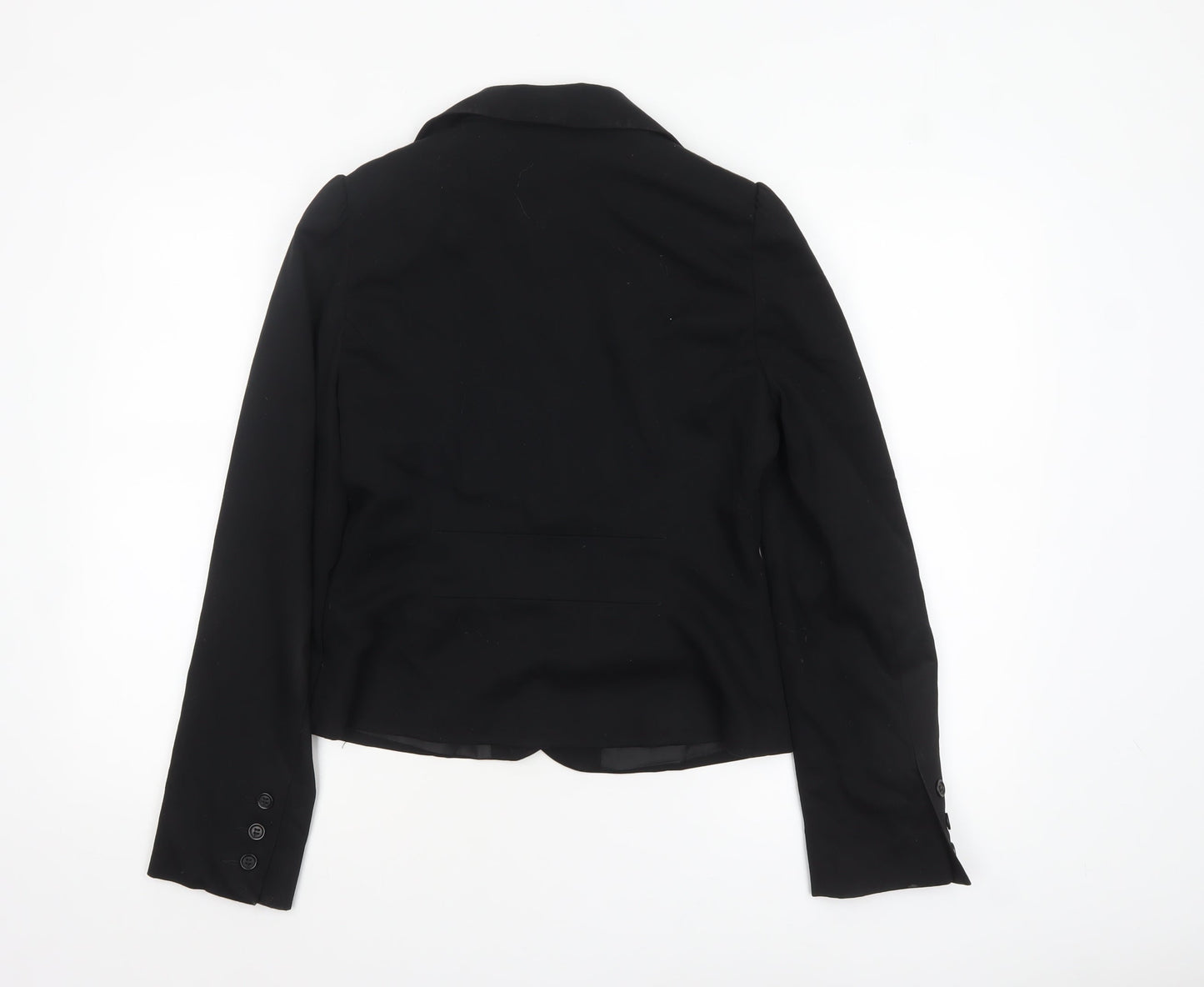 Miss Selfridge Women's Black Size 12 Classic Tailored Blazer Jacket