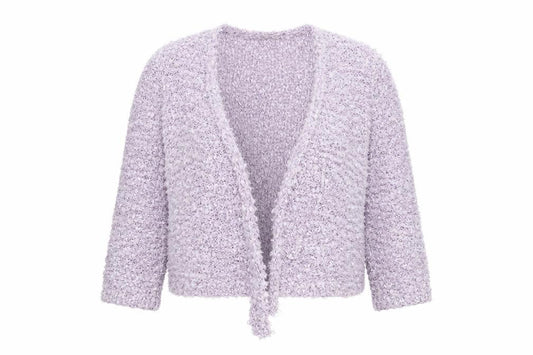 Urban by XENO Women's Purple Sequin Knit Cardigan Size M Relaxed Fit