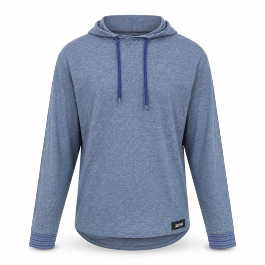 Jason Wu Men’s Blue Long Sleeve High Neck Casual Top Size L