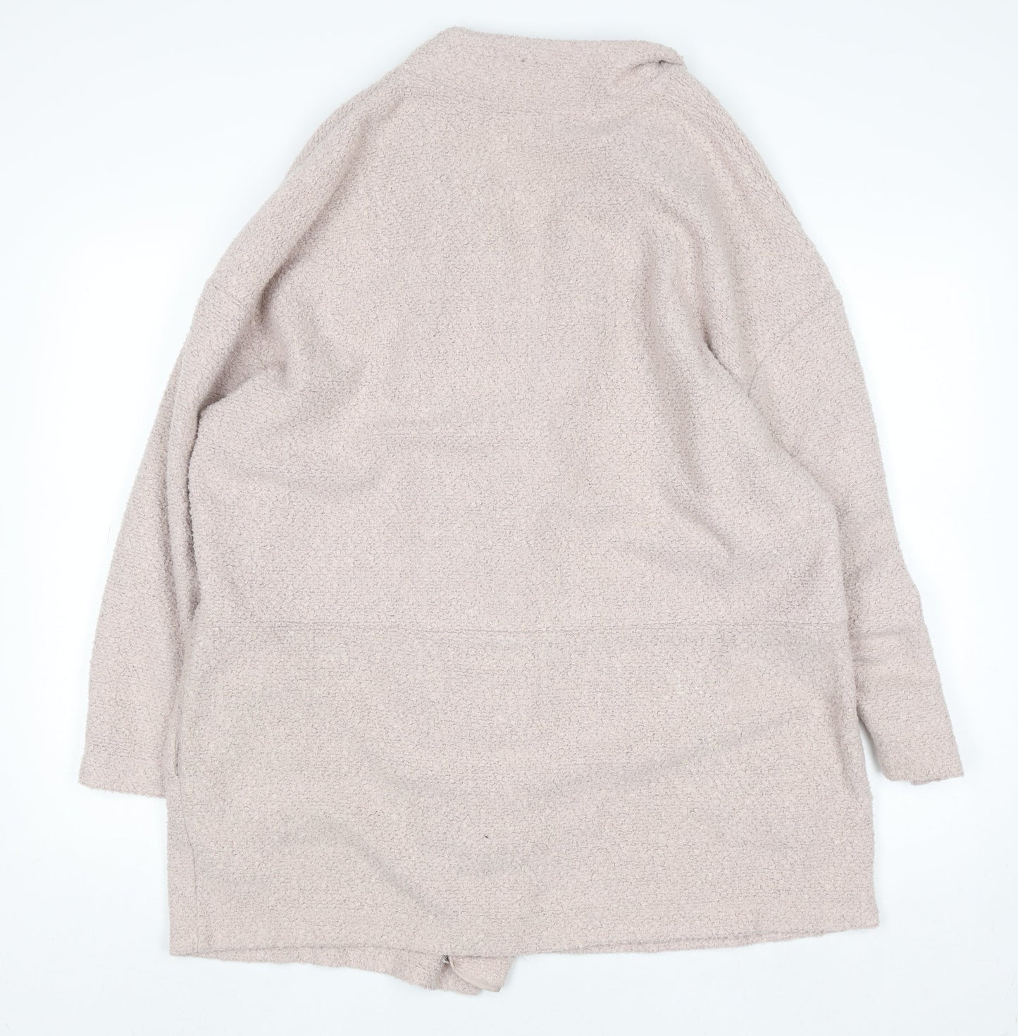 Marks & Spencer Women's Beige Long Sleeve Open Cardigan Size 22