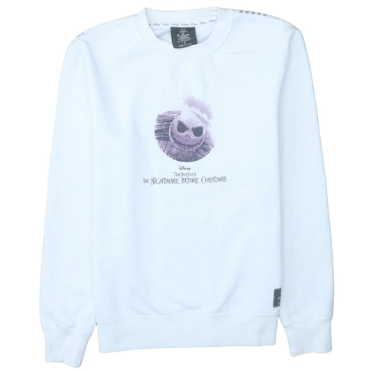Primark Disney Women's White The Nightmare Before Christmas Sweatshirt M