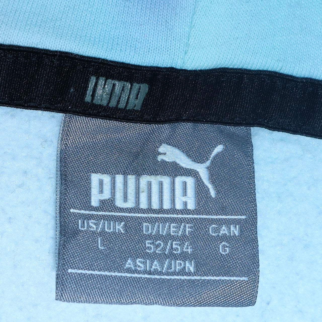 Puma Men’s Multicoloured Tie Dye Pullover Hoodie Size L