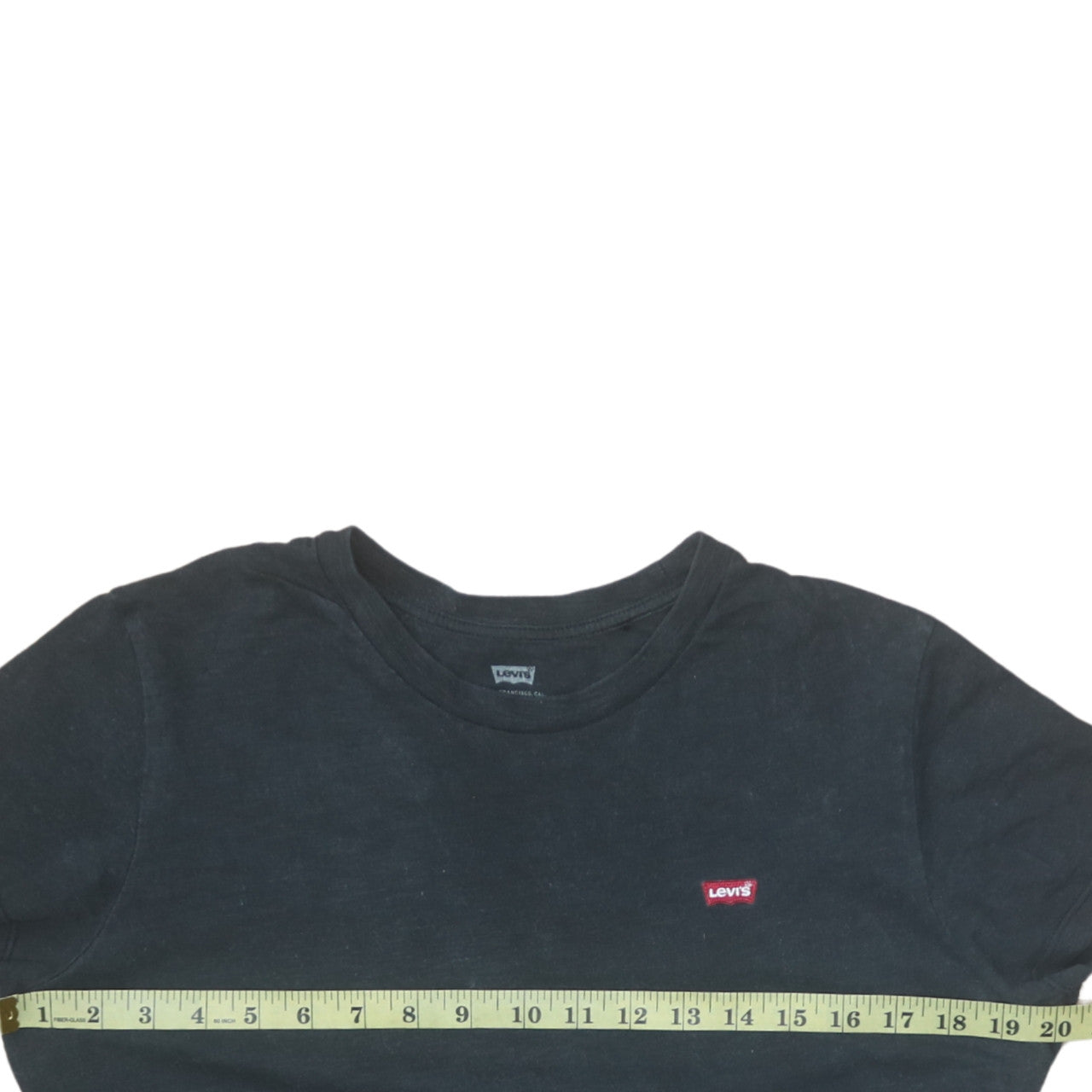 Levi's Women's Black Cotton Basic T-Shirt Size S