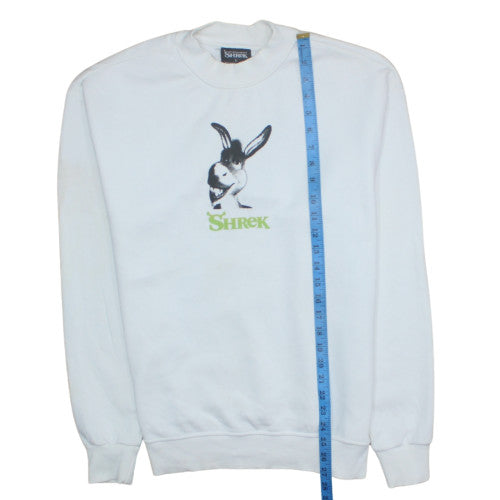 Primark Shrek White Donkey Sweatshirt Women S Cartoon Crew Neck Pullover