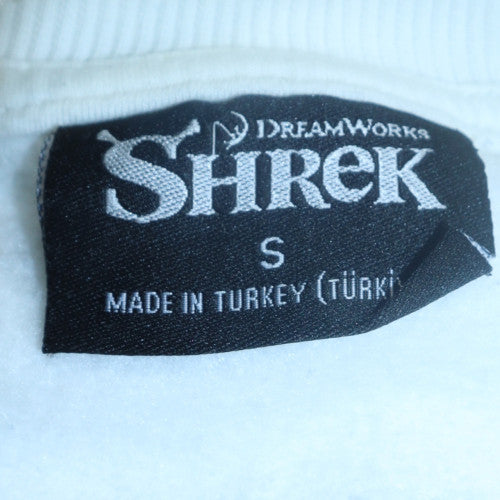 Primark Shrek White Donkey Sweatshirt Women S Cartoon Crew Neck Pullover