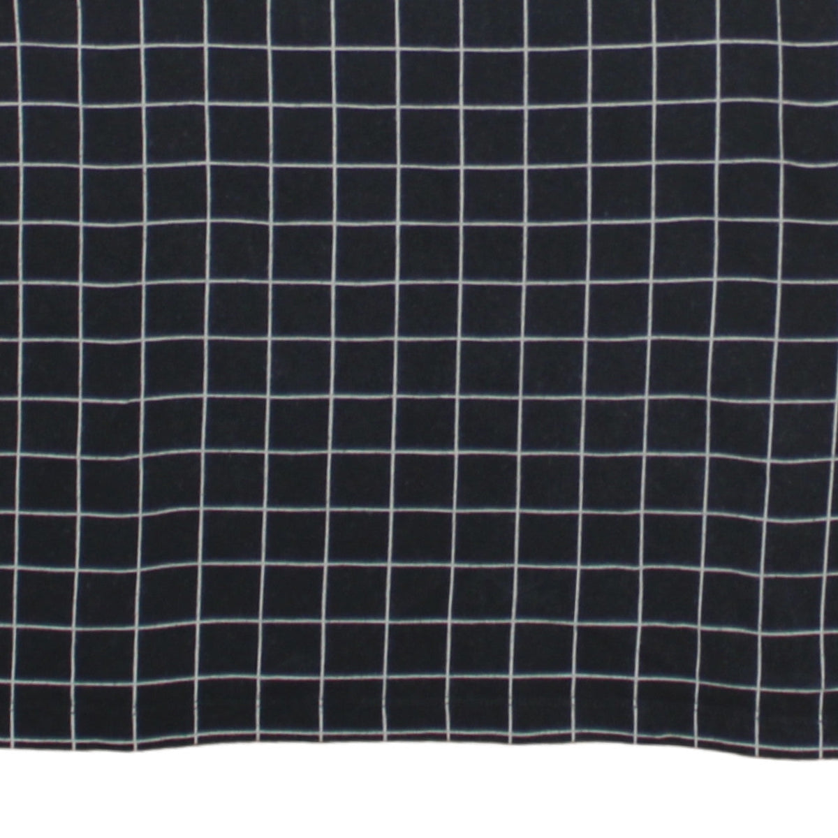 Adidas Womens Black Check Logo T-Shirt Size M Cotton Crew Neck