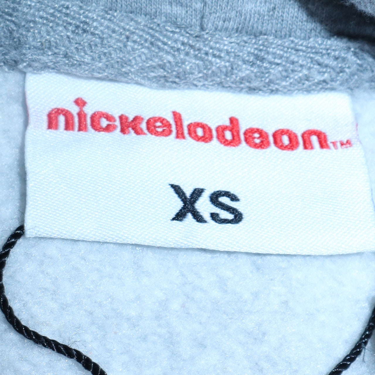 Nickelodeon Womens Grey XS Pullover Hoodie Cartoon Print