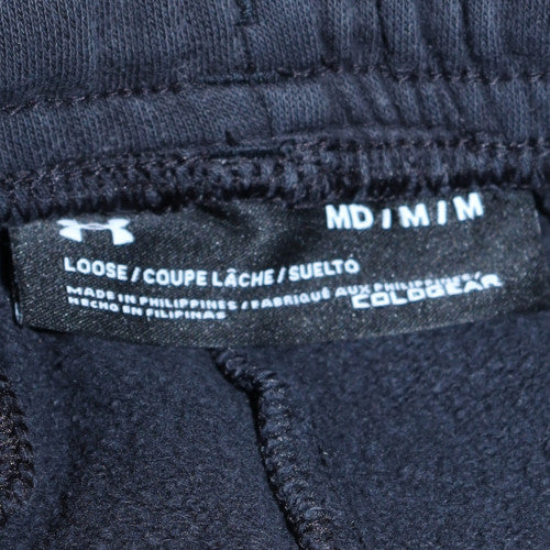 Under Armour Men's Black Fleece Jogger Sweatpants M Relaxed Fit