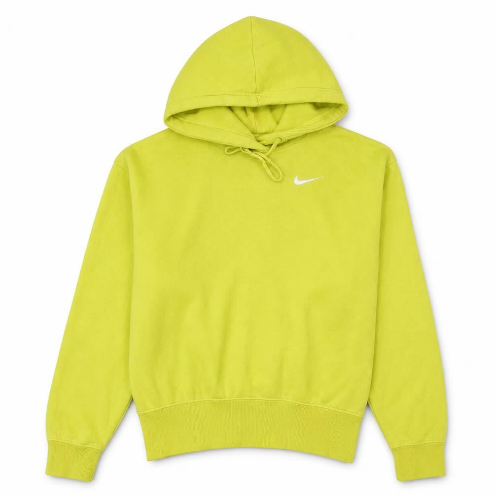 Nike Men's Yellow Pullover Hoodie XS Regular Fit Fleece