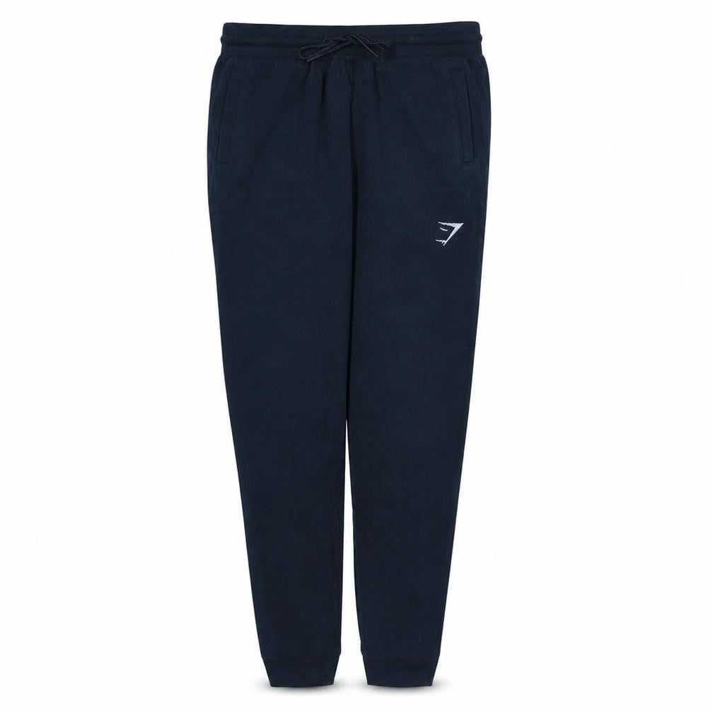 Gymshark Women's Navy Jogger Sweatpants S Drawstring Elastic Waist