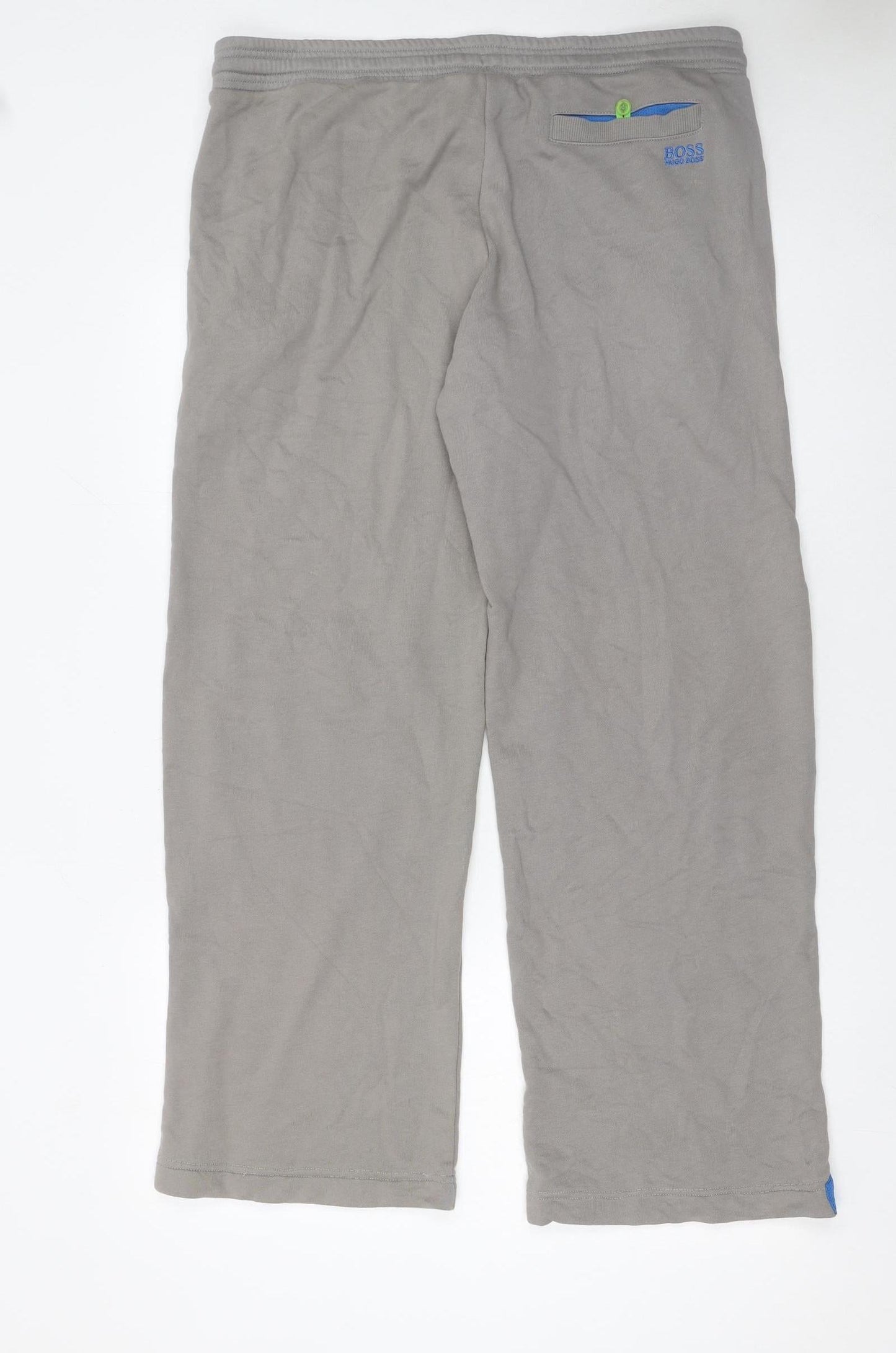 Hugo Boss Men's Grey XL Sweatpants Jersey Cotton Trousers