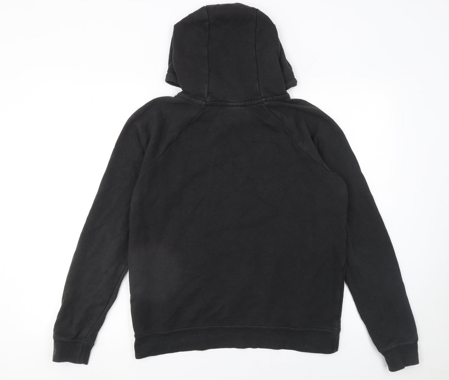 Nike Women Black Small Pullover Hoodie Sweatshirt Fleece Logo