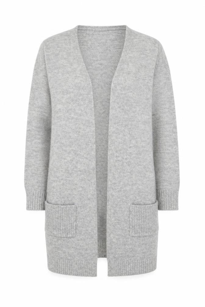Marks & Spencer Women’s Grey Longline Knit Cardigan Size 8