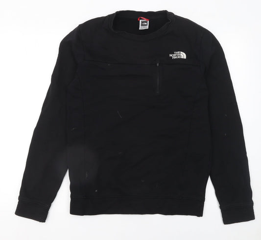 The North Face Men’s Black Cotton Pullover Sweatshirt S