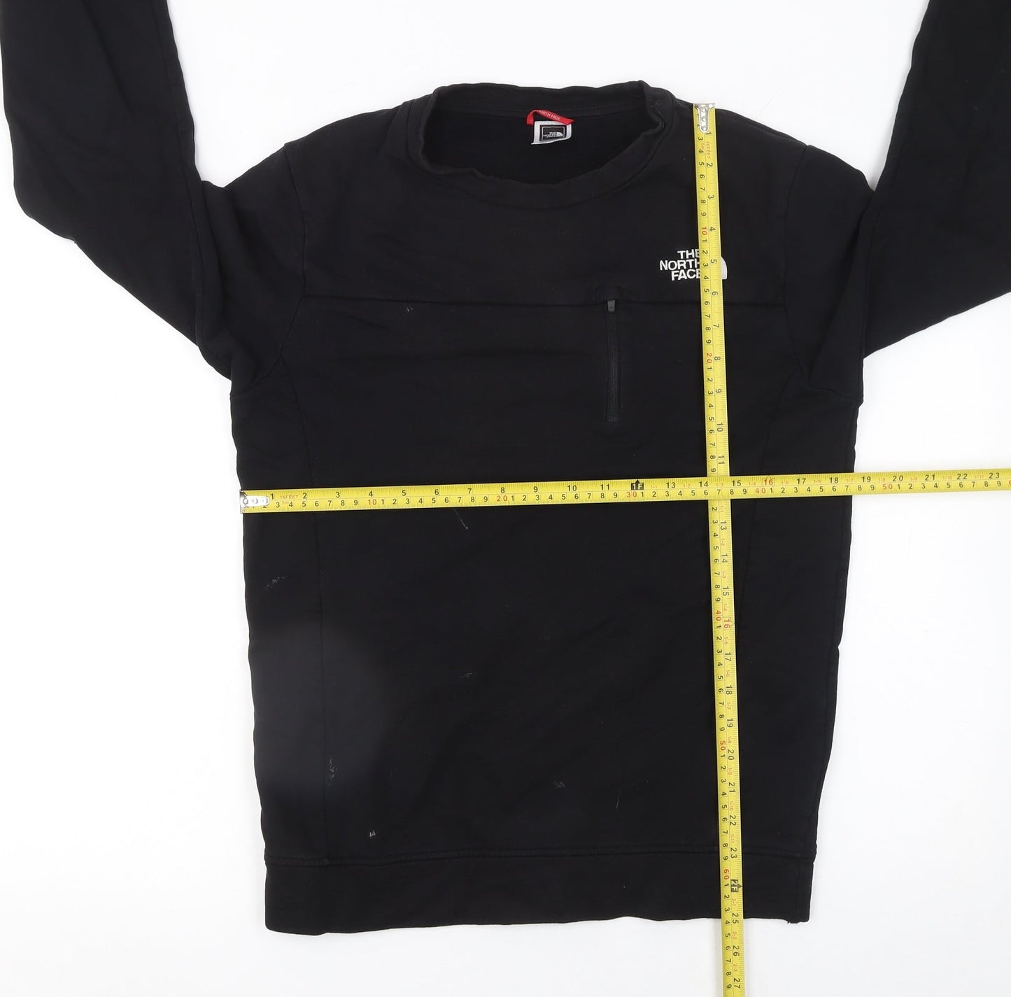 The North Face Men’s Black Cotton Pullover Sweatshirt S