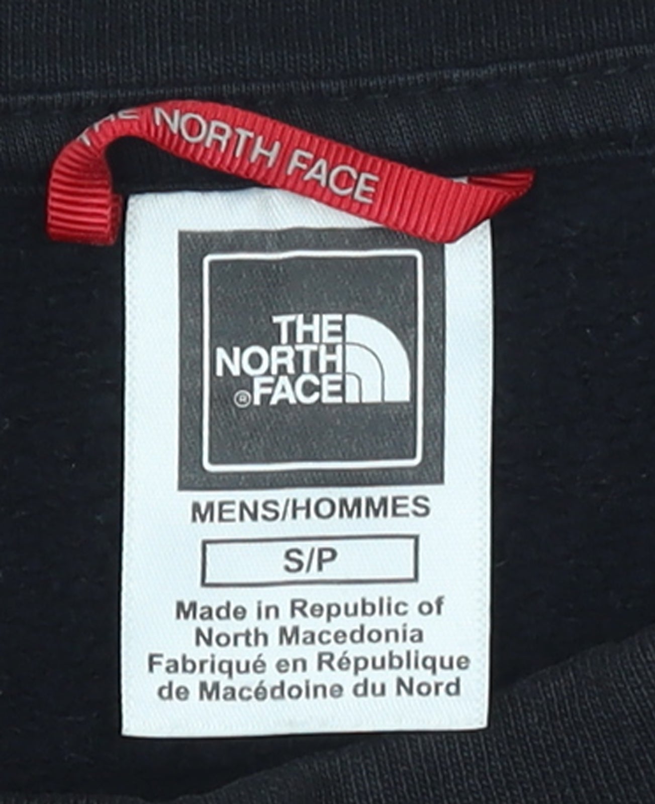 The North Face Men’s Black Cotton Pullover Sweatshirt S