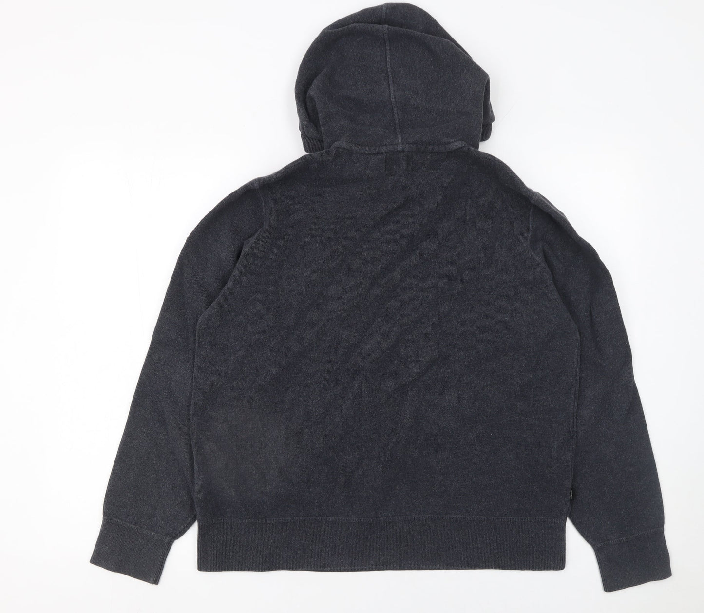 Superdry Womens Grey Size 14 Hooded Basic Activewear Jacket
