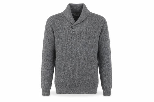 Next Men’s Grey Roll Neck Pullover Jumper Size S Cotton Blend