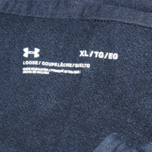 Under Armour Men's Black XL Full Zip Hoodie Sweatshirt