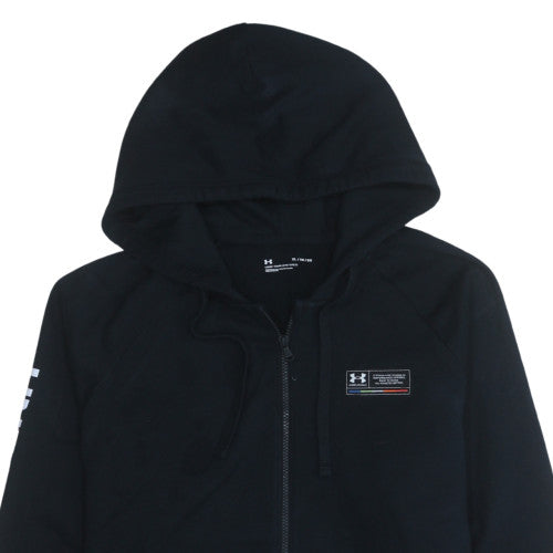 Under Armour Men's Black XL Full Zip Hoodie Sweatshirt