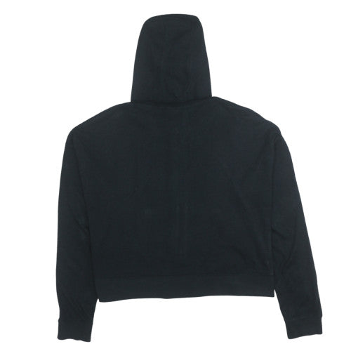 Nike Womens Black Full Zip Hoodie Size M Hooded Sweatshirt