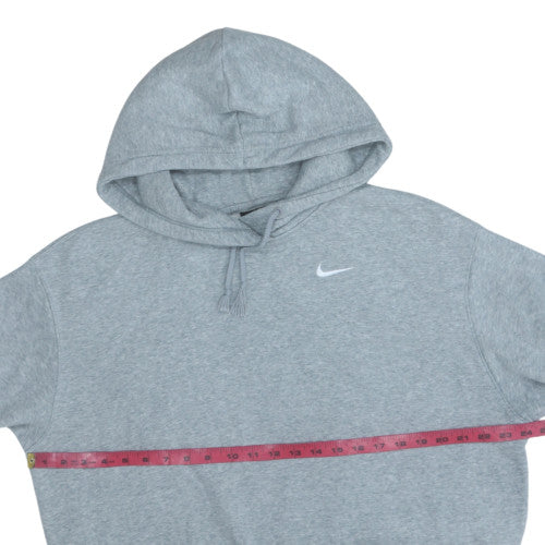 Nike Men's Grey Pullover Hoodie Medium Regular Fit Fleece