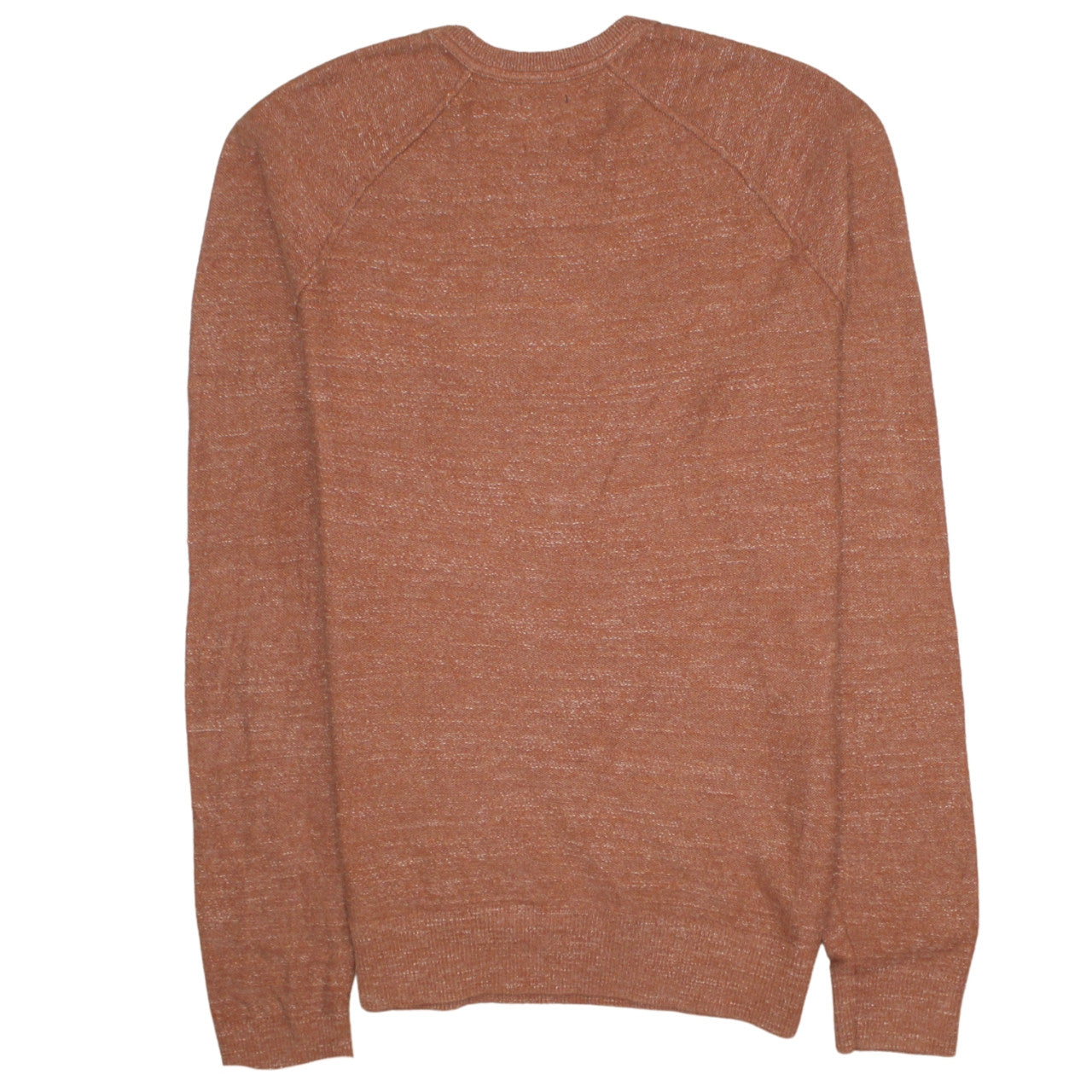 GAP Men's Brown Cotton Crew Neck Pullover Jumper Size M