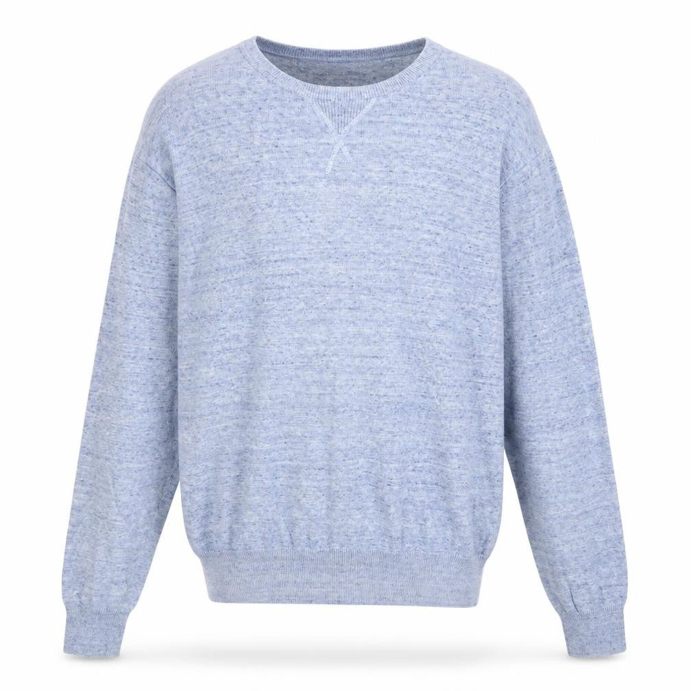 Marks & Spencer North Coast Men’s Blue Cotton Crew Neck Jumper L