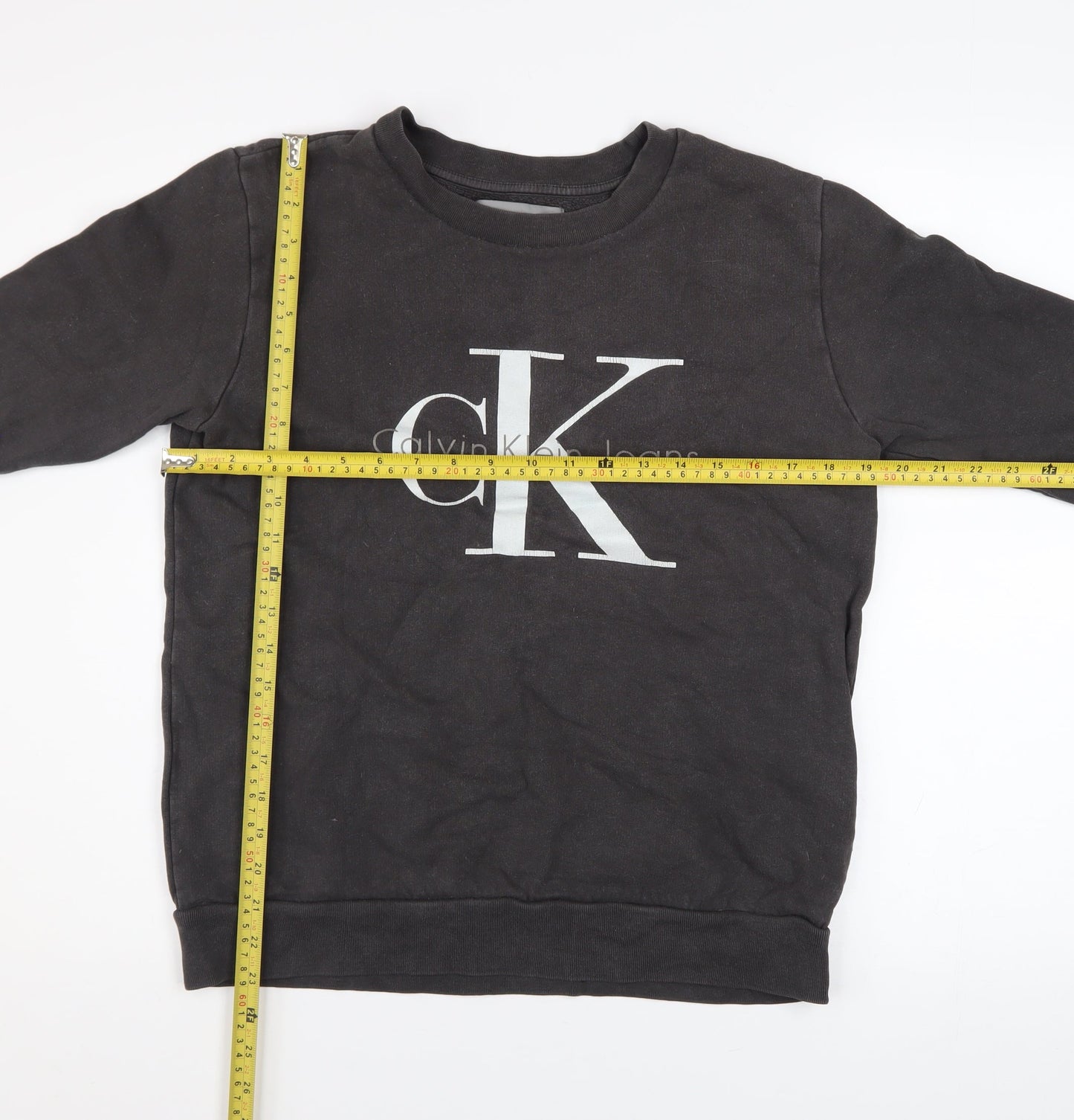 Calvin Klein Jeans Men's Black XS Pullover Sweatshirt